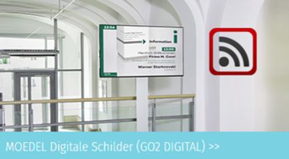 Digitale Schilder